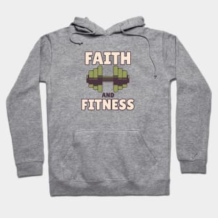 Faith & Fitness Christian Hoodie